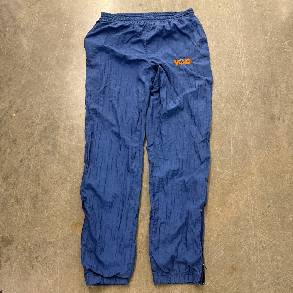 Vintage 90s Tennessee Volunteers Vols Nylon Track Pants Blue Mens Large